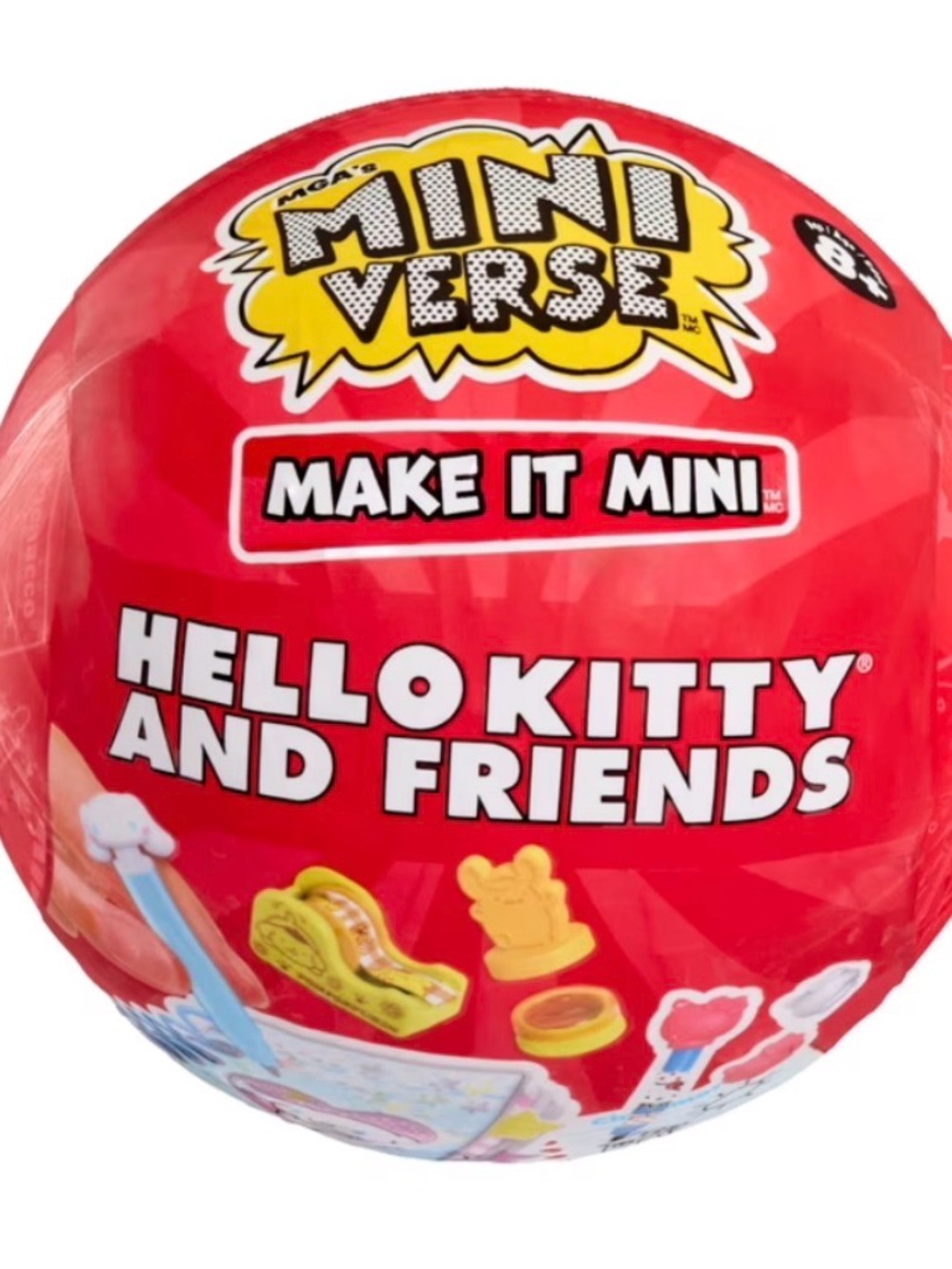 NWT MGA’s Multiverse Make It Mini Hello Kitty & Friends Series 3 blind capsule